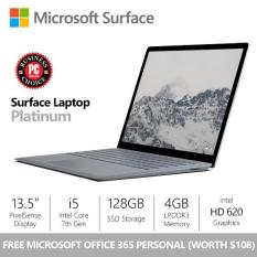 [SALE] Microsoft Surface Laptop i5/4gb/128gb Platinum + Office 365 Personal