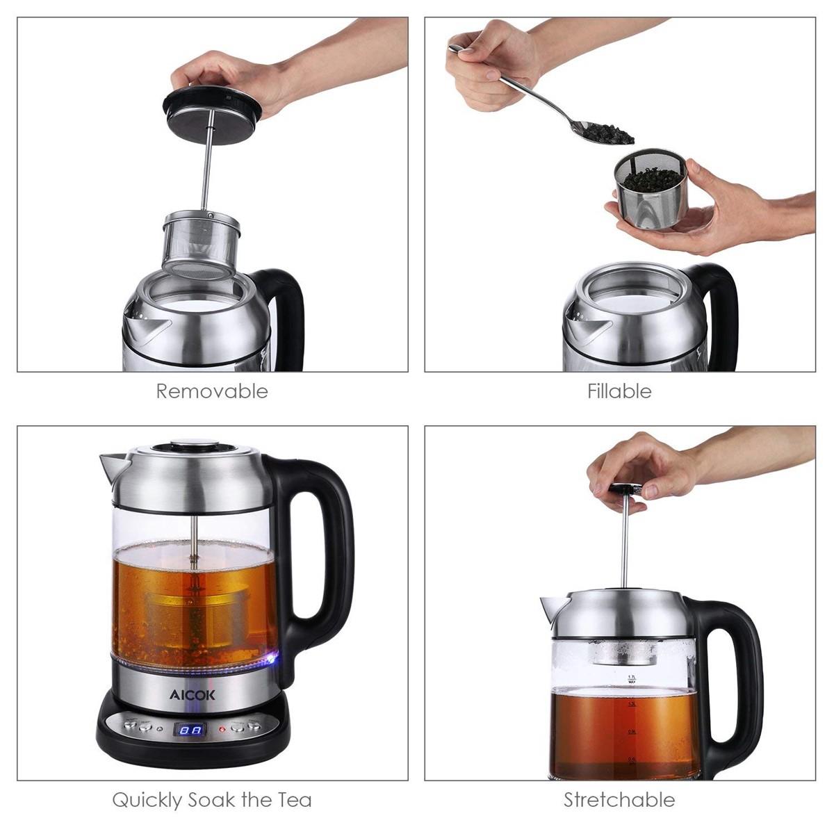 aicok temperature control kettle