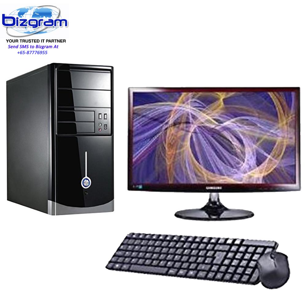 Bizgram AMD Ryzen 1700 PC, Ryzen 1700, MSI-B350 Motherboard, 8GB DDR4 RAM, 2TB HDD, AMD 1GB Graphic PCIE 16x, Free USB Keyboard Mouse Antivirus, 24inch Monitor, 3 Years Warranty