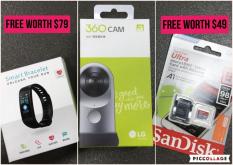 LG 360 Cam G5 LGR105 Spherical Camera with Free Gift $128