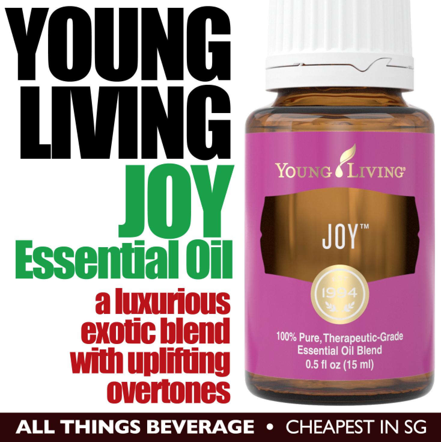 Young Living Joy Essential Oil 15ml Free Delivery Lazada Singapore