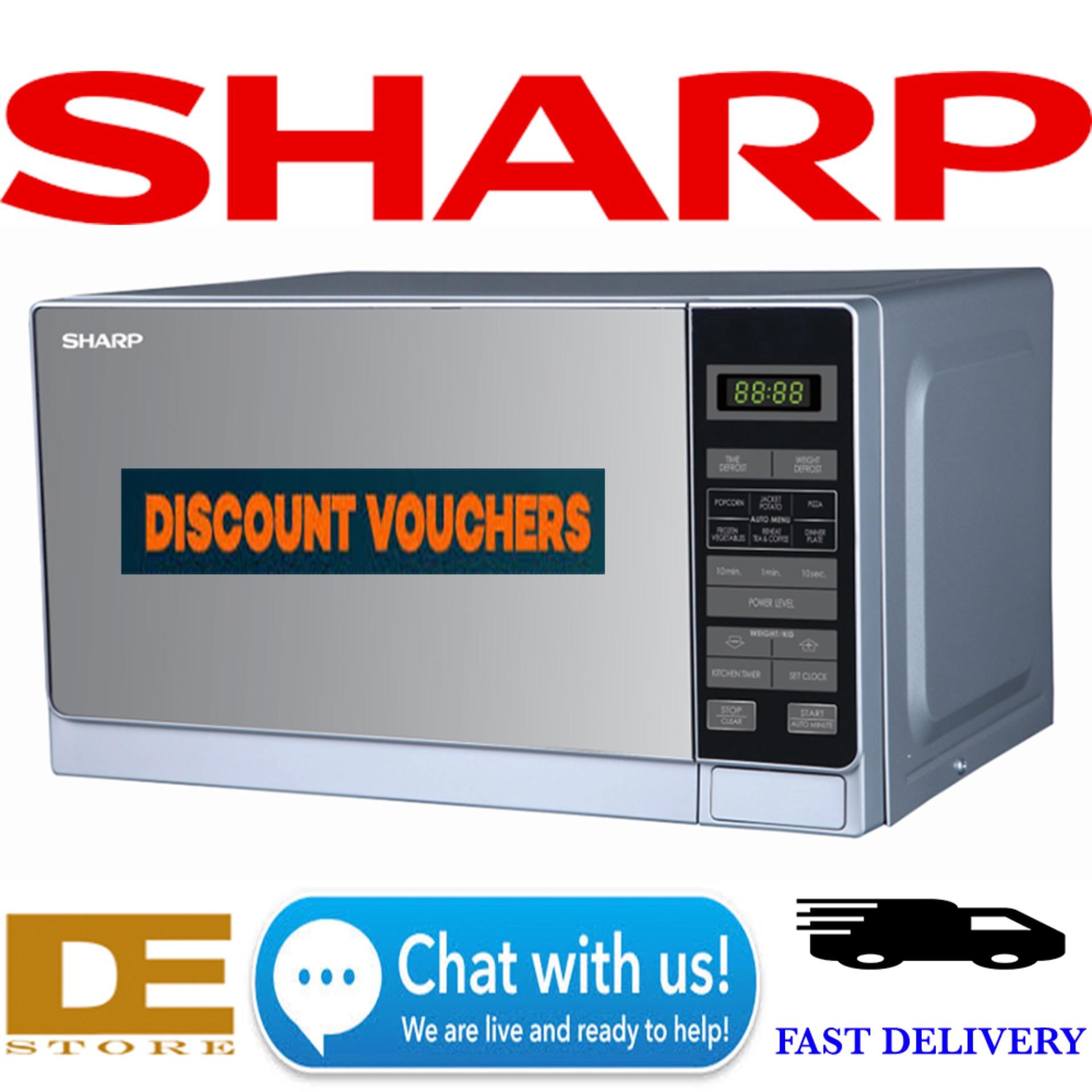 sharp 20l compact microwave