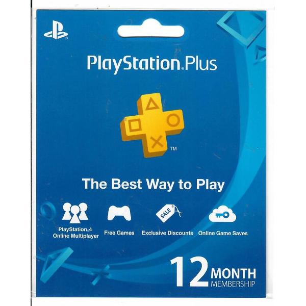 Playstation Plus 12-Month Membership (Singapore)