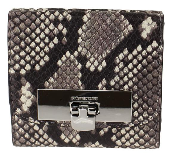 mk snakeskin wallet