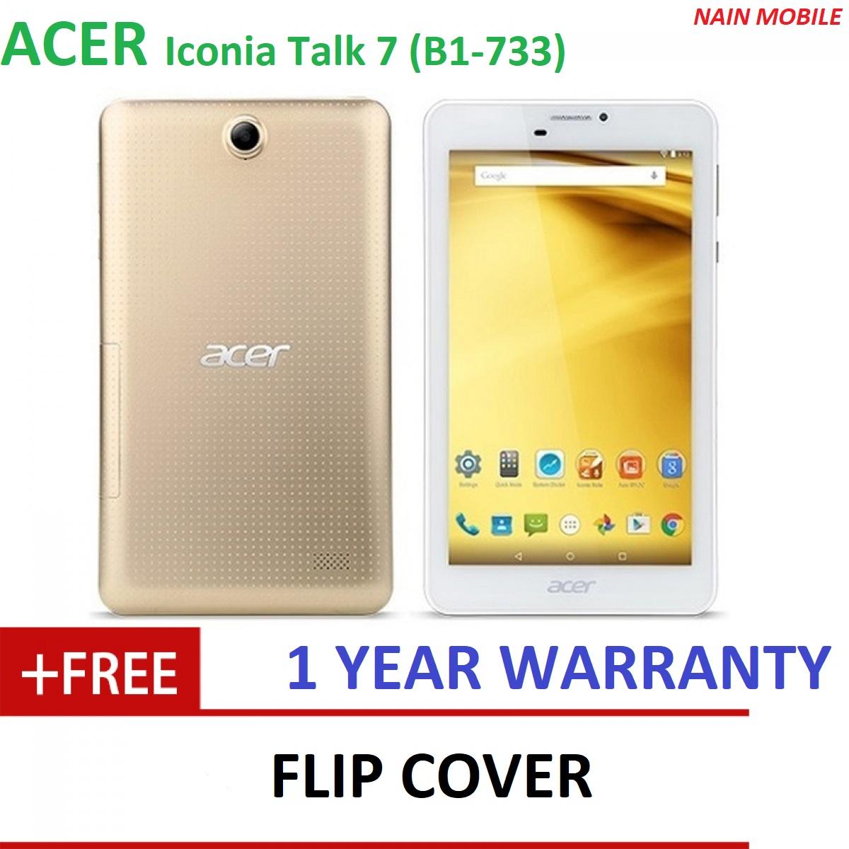Acer Iconia Talk 7 B1-733 16GB WiFi + 3G with Phone Function Tablet ( 1 YEAR WARRANTY)