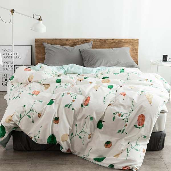 Bắc Âu Trong 100% Cotton Vỏ Chăn Đơn Chiếc 150*200/200*230/220*240 Duy Nhất Hai Người 100% Cotton Vỏ Chăn