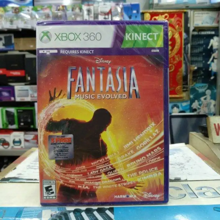 Xbox360 Kinect Disney Fantasia Music Evolved Lazada Singapore