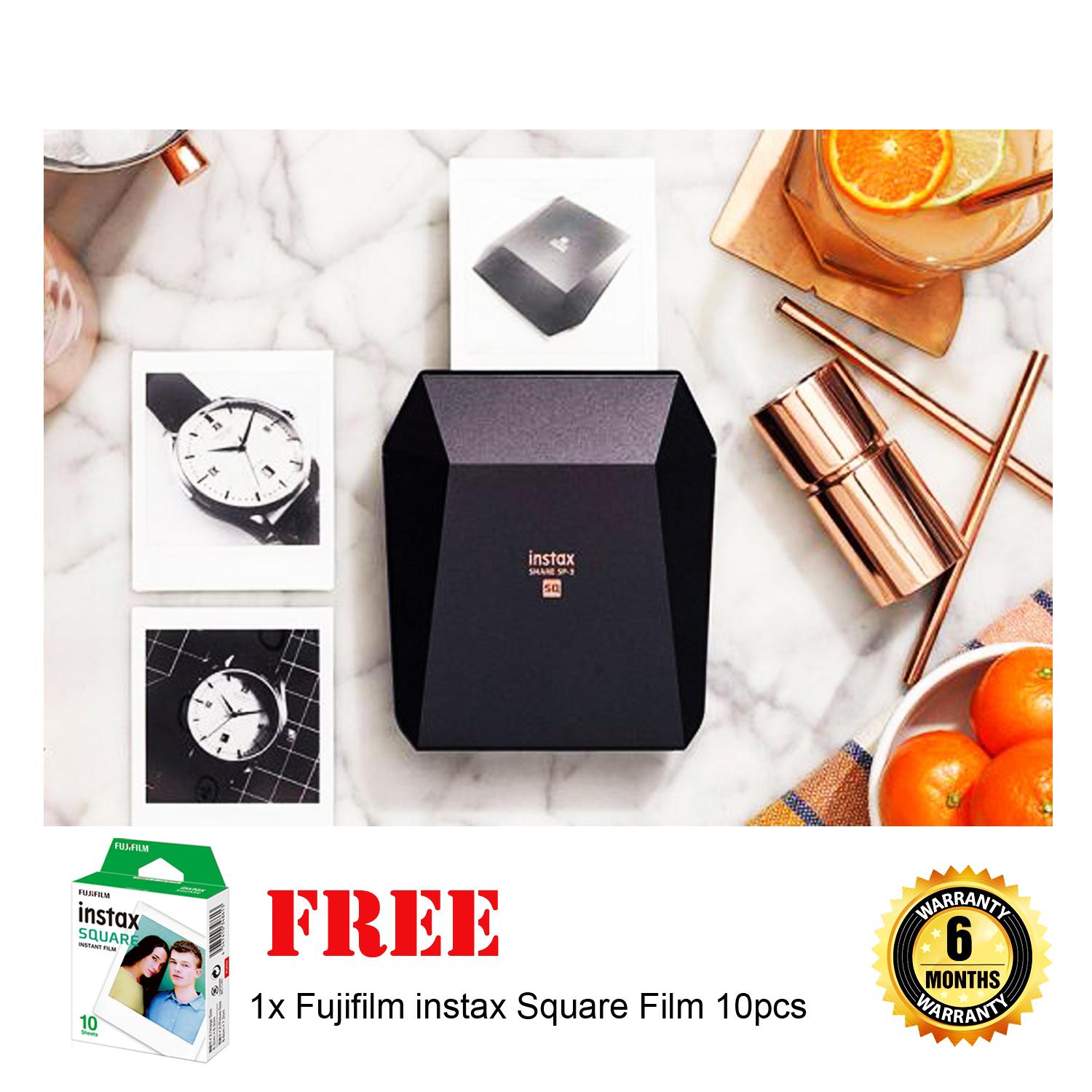 Instax SHARE SP-3 SQUARE Printer (Black)