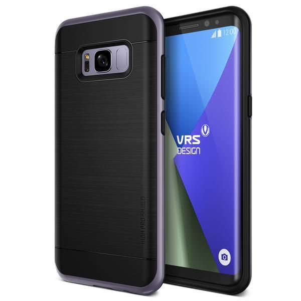 VRS Design High Pro Shield Slim Case for Samsung Galaxy S8+ Plus Orchid Gray