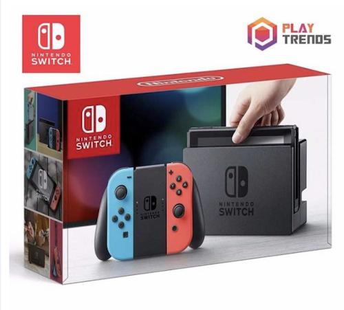 (Local Set) Nintendo Switch Console System Neon/Gray