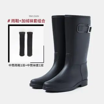 rubber women's boots