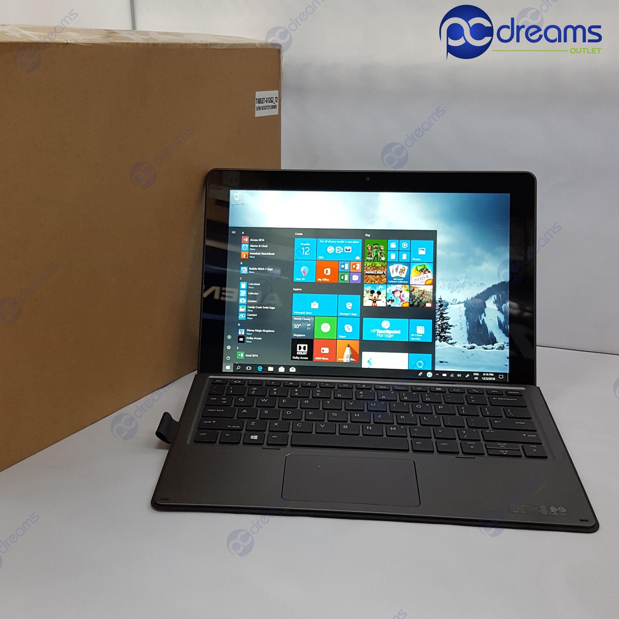 COMEX 2018! HP PRO X2 612 G2 (1ZD70AV) i5-7Y57/8GB/256GB PICe NVMe SSD [Premium Refreshed]