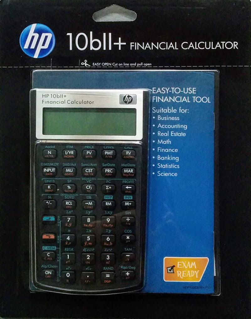 Hp 10bii Financial Calculator Lazada Singapore
