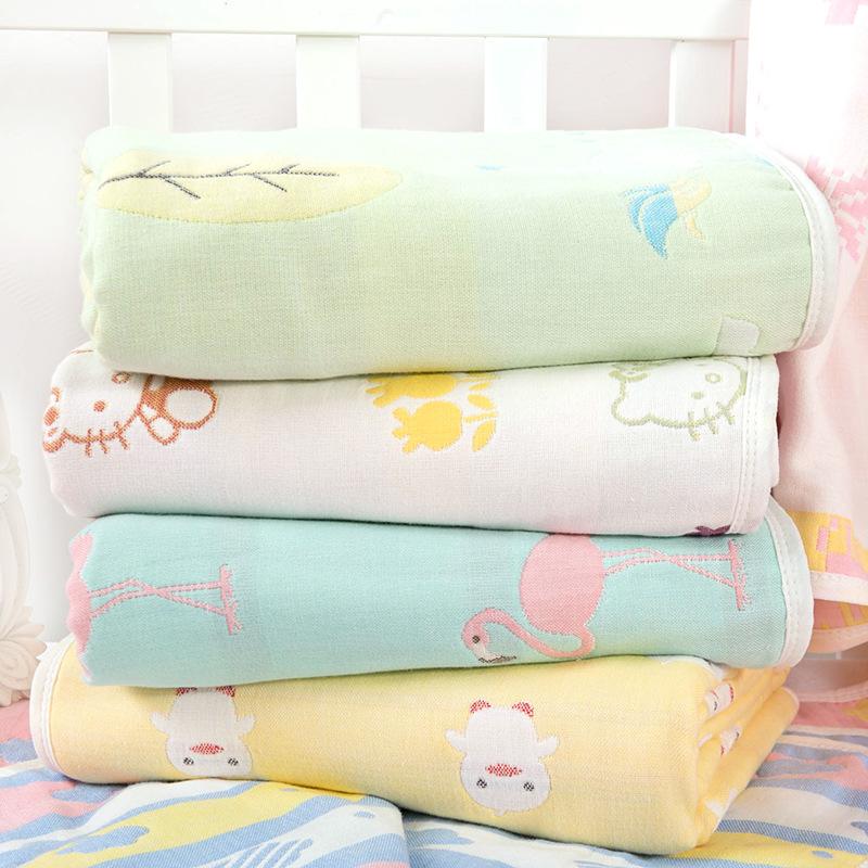 Bộ Chăn Ga Gối Cotton Six-Lớp Gạc Trẻ Em 