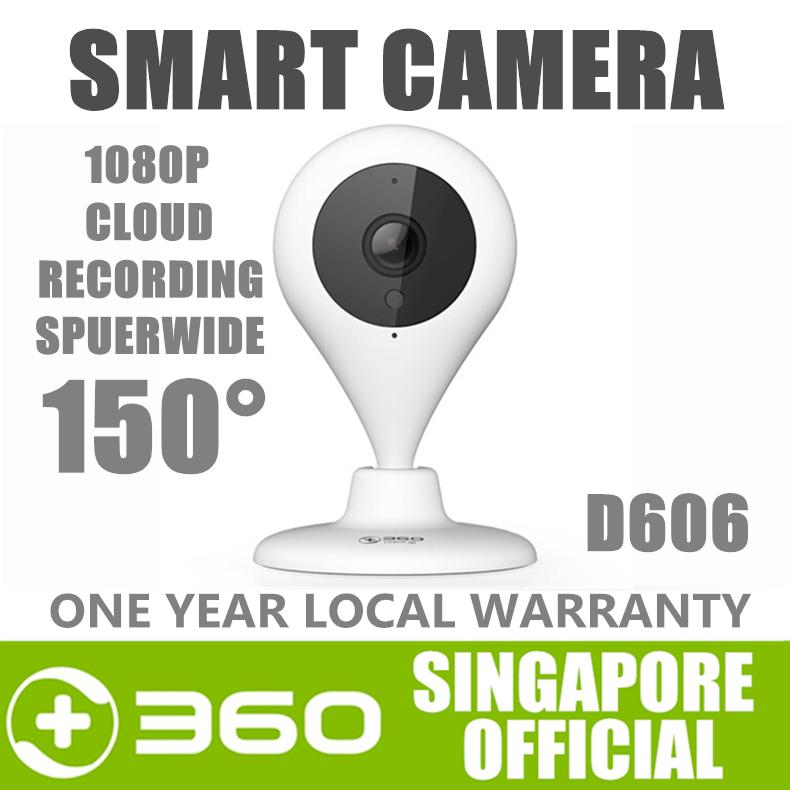 360 D606 1080P Wireless IP Camera CCTV Home WiIFI Security Camera 150 Degree 7M Night Vision Baby Monitor
