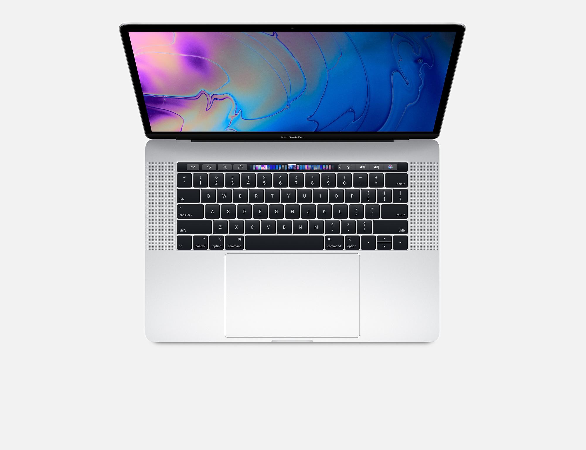 Apple MacBook Pro 15-inch with Touch Bar: 2.6GHz 6-core 8th-generation IntelCorei7 processor, 512GB (2018)