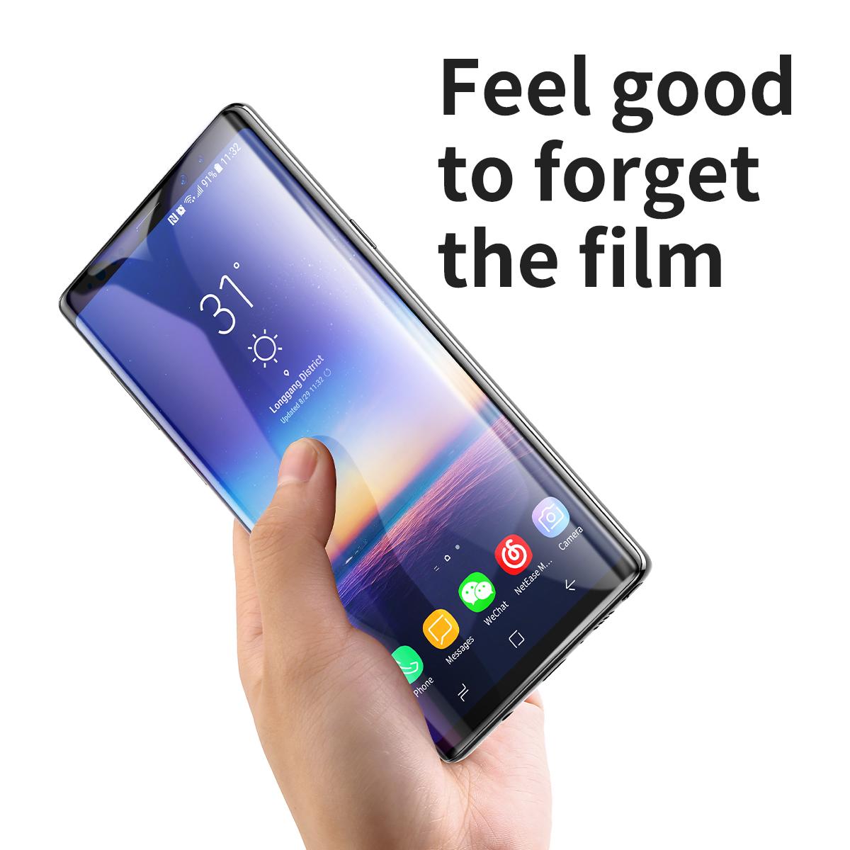 Baseus 3D Surface Screen Protector For Samsung Note 9 0.3mm Thin 9H Tempered Glass For Samsung Galaxy Note 9 Protective...