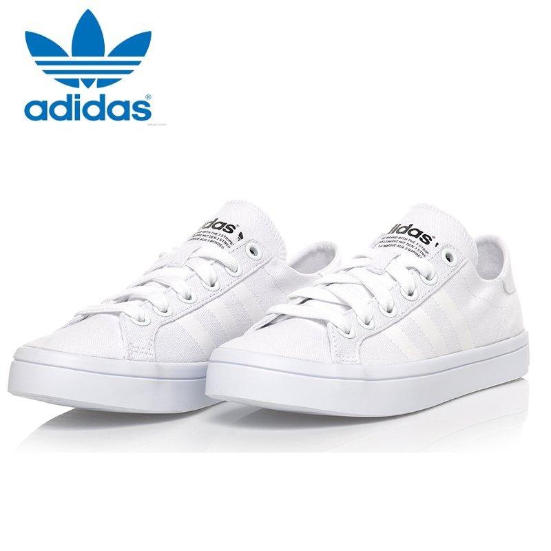Adidas Unisex Originals Court vantage S78767 (White/White) Casual shoes |  Lazada Singapore