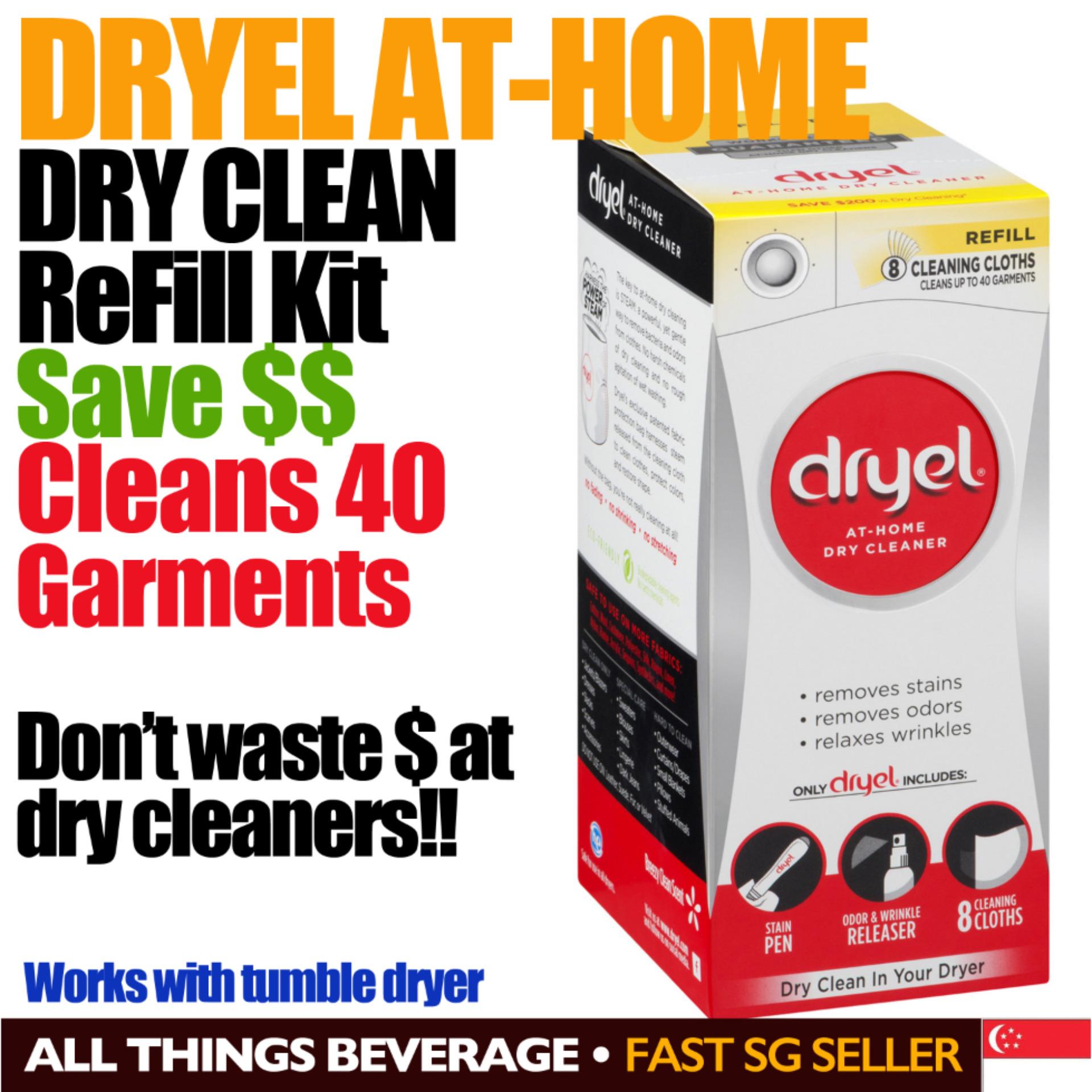 Dryel Dry Cleaner At Home Breezy Clean Scent Starter Kit Box - 4