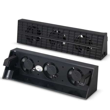 พัดลมทำความเย็นอัจฉริยะอุณหภูมิ Cooler ระบายความร้อนสำหรับ PlayStation PS4 เกมคอนโซล Slim - INTL
