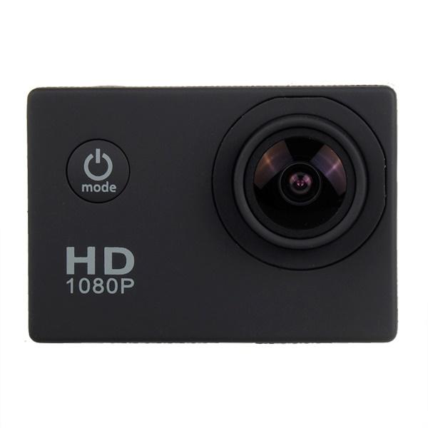 Sports Cam * Go Pro Desigh n Style * 480P Full HD * 30M Waterproof * 170 Deg Wide-Angle * 2 Inch LCD * For Sports Hiking Motorcycle Cars * Android and iOS * Micro SD Record * No Hidden Cost