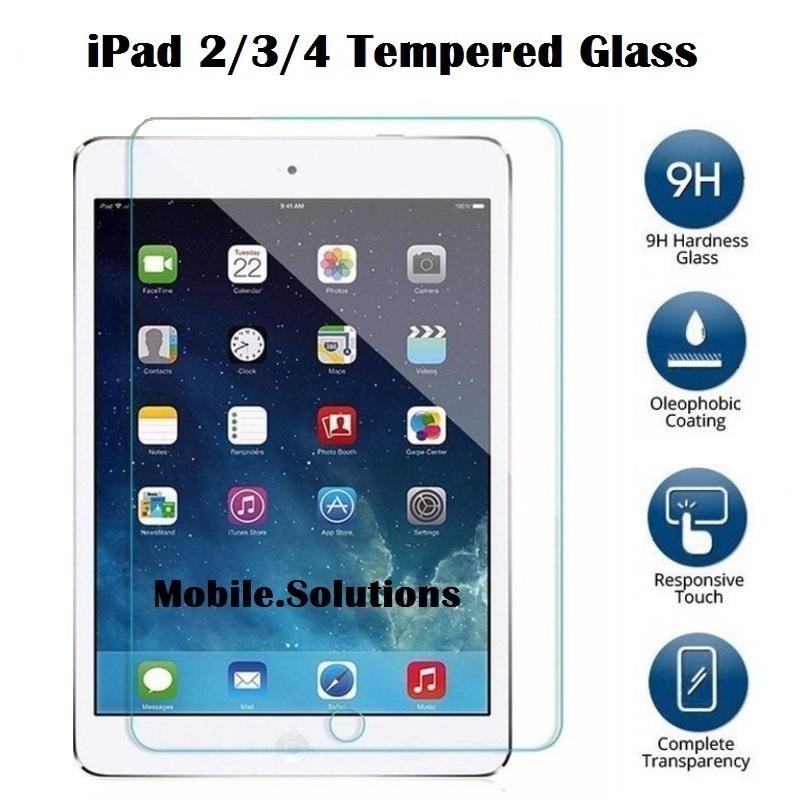 iPad 2 / 3 / 4 Tempered Glass Screen Protector (Clear)