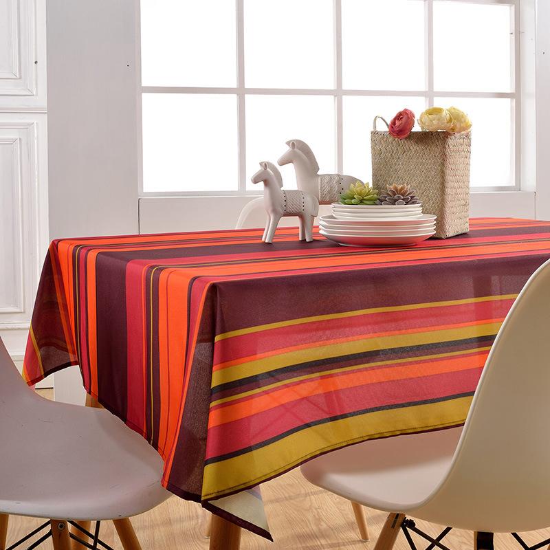 Polyester Châu Âu Không Thấm Nước Color Stripes OTR1