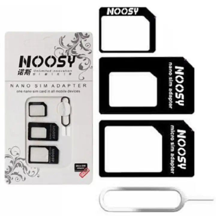 Noosy Sim Card Adapter Set Black Nano Sim Card Adaptor Set 2 Piece Set Lazada Singapore Noosy Sim Card Adapter Set Black Nano Sim Card Adaptor Set 2 Piece Set Lazada Singapore