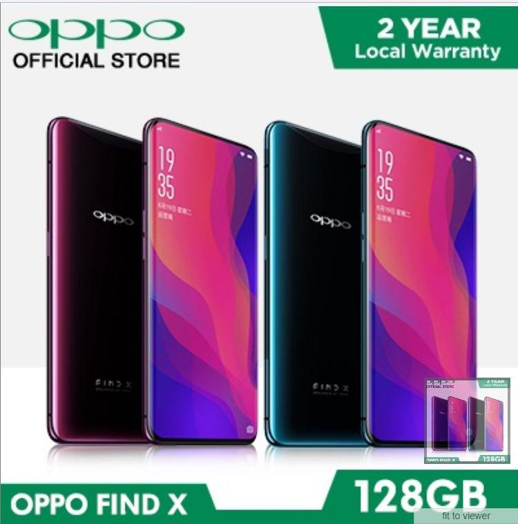 ** NEW RELEASE ** OPPO FIND X - 8G + 128G Bordeaux Red / Glacier Blue [2 Year Local Warranty]