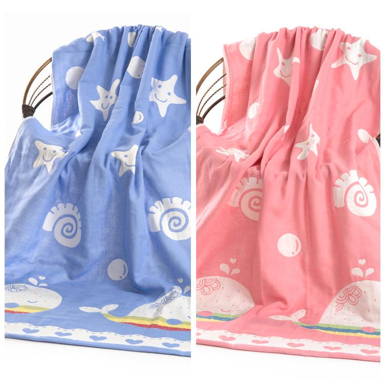 Bộ Cotton Ba-Lớp Gạc Tắm Khăn Trẻ Em 'S Bath Towel