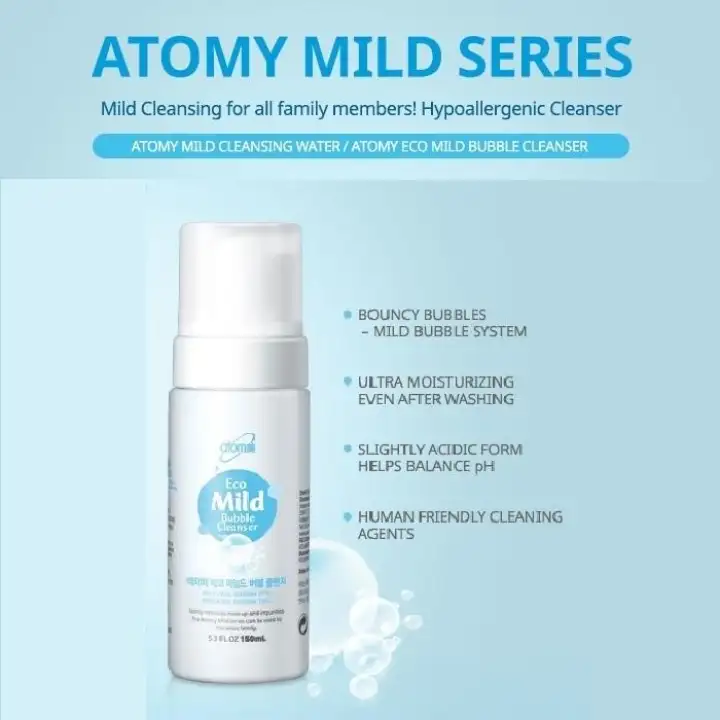 mild bubble cleanser