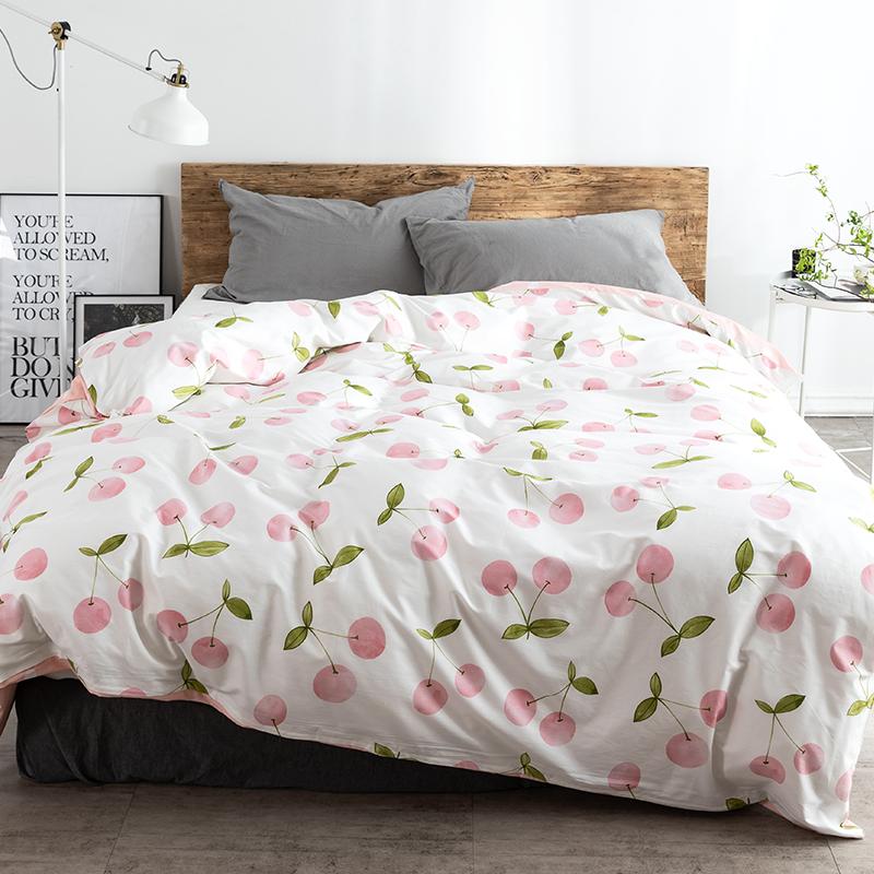 Bắc Âu Trong 100% Cotton Vỏ Chăn Đơn Chiếc 150*200/200*230/220*240 Duy Nhất Hai Người 100% Cotton Vỏ Chăn