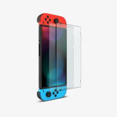 Casefactorie Tempered Glass Screen Protector for Nintendo Switch, Crystal Clear Dust Proof Scratch Resistant with High Impact Protection Tempered Glass Screen Protector