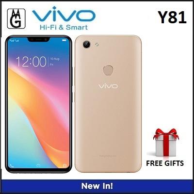VIVO Y81 3/32GB. 1 Year Warranty by VIVO Singapore. Free Gifts