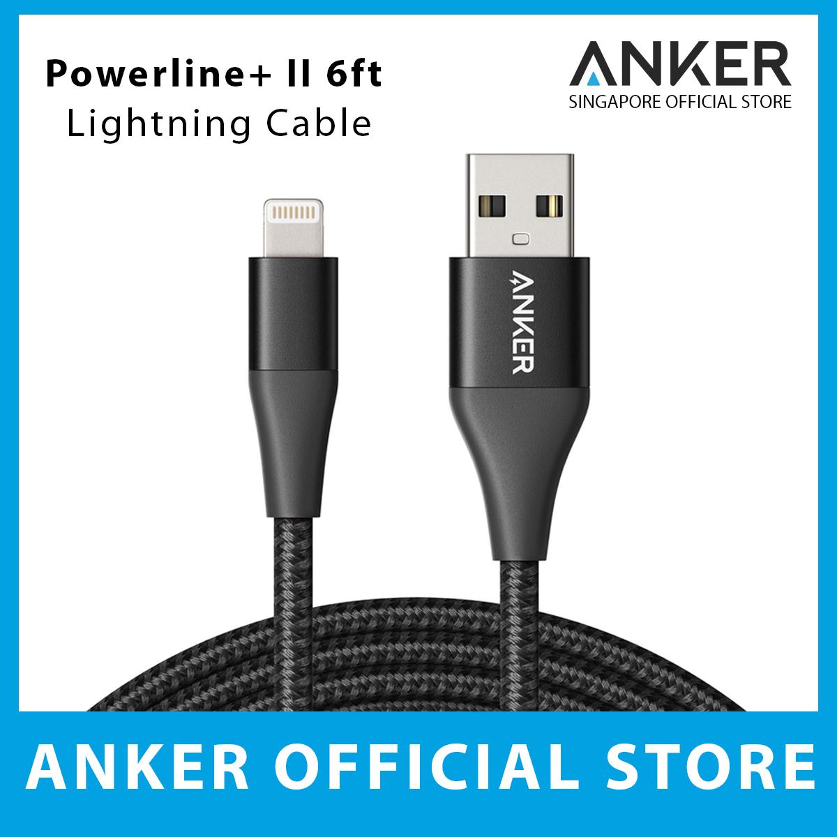 Anker PowerLine+ II Lightning Cable (6ft)
