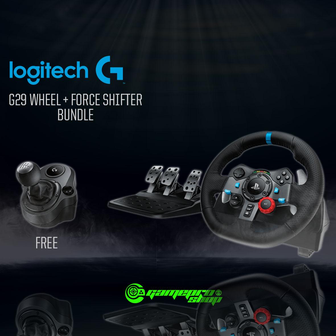 Logitech G29 Driving Force Racing Wheel With Force Shifter *END OF MONTH PROMO*