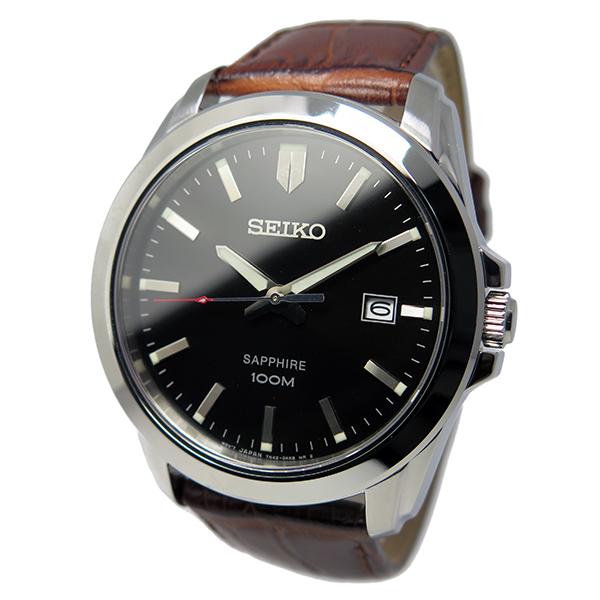 Seiko SGEH49P2 GEH49P SGEH49 Neo Classic Quartz Sapphire 100M Men's Watch |  Lazada Singapore