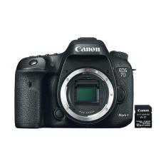 Canon EOS 7D Mark II DSLR Camera (Body Only) + Canon W-E1 Adapter