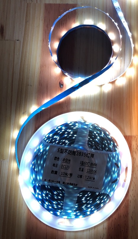 Đèn led dây dán ziczac 2835 12V 10m