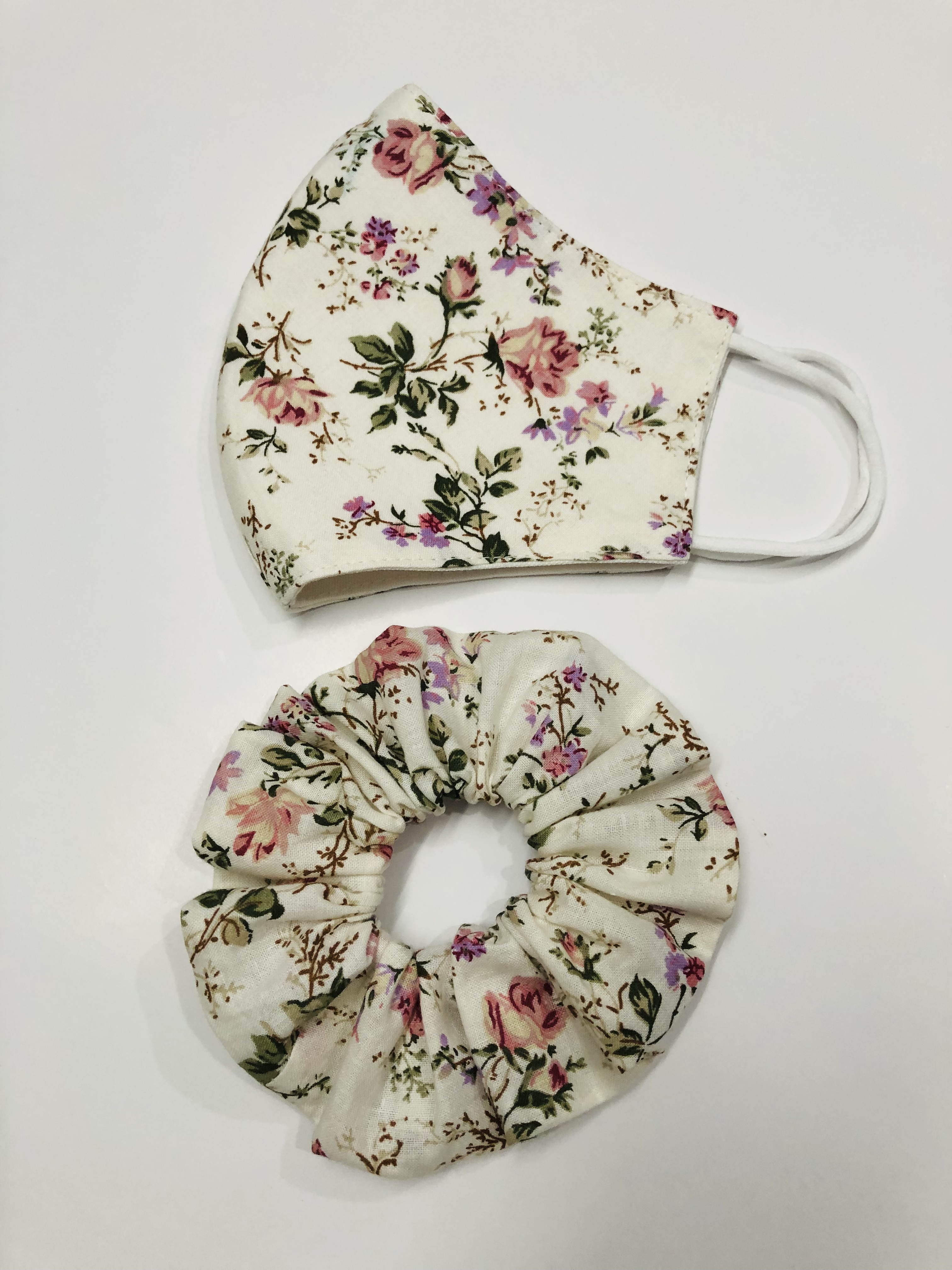 Khẩu trang vải & dây buộc tóc