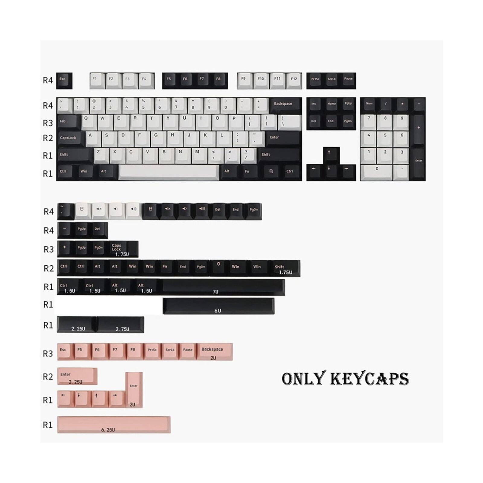 Keycap Olivia PBT doubleshot