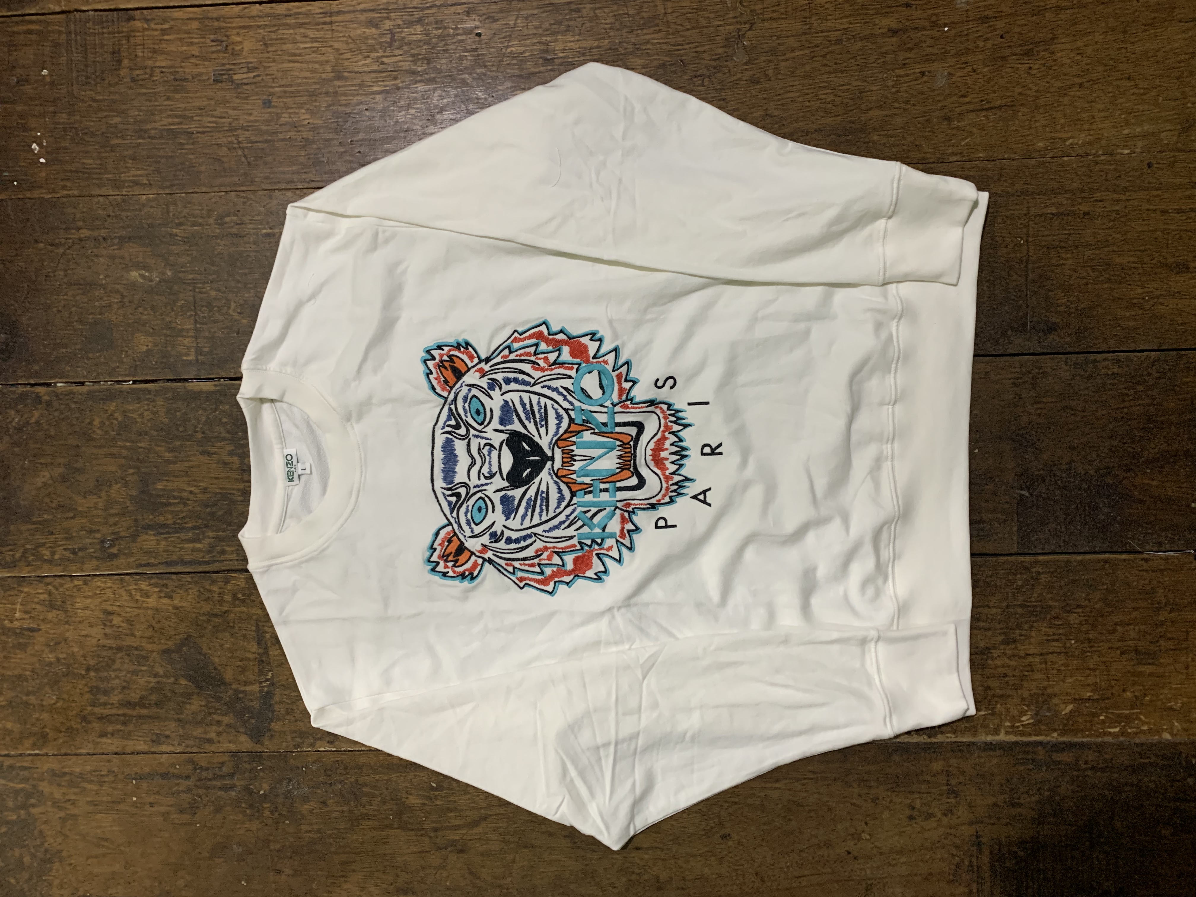 Crewneck Kenzo second | Lazada Indonesia