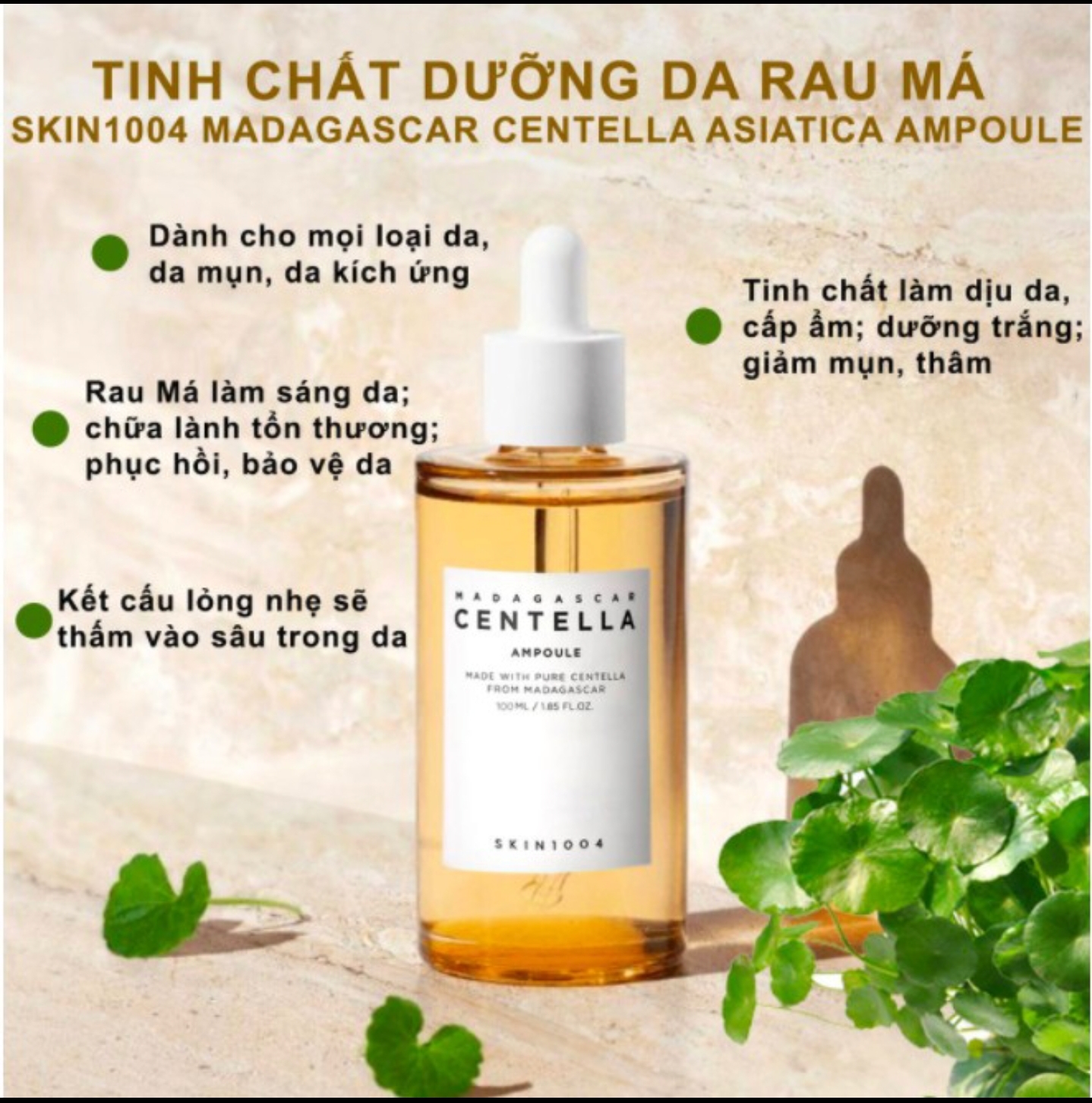SERUM RAU MÁ CENTELLA SKIN 1004