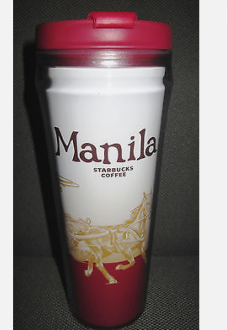 STARBUCKS Manila Calesa 16 oz original tumbler brand new with sku
