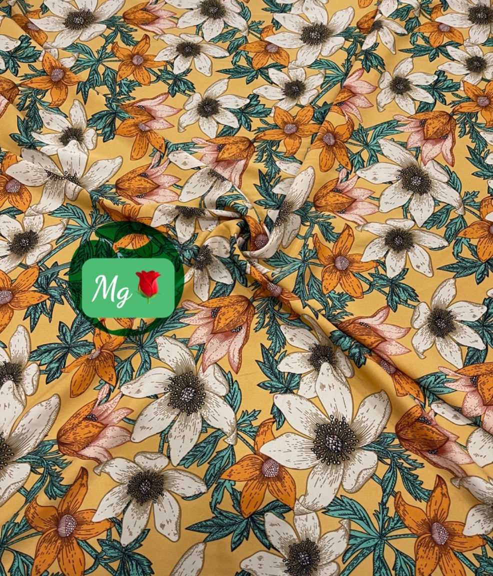 VẢI LỤA MAGO HOA