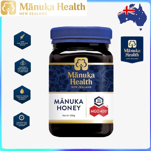 Mật ong Manuka Health MGO 400+ Manuka Honey 500g