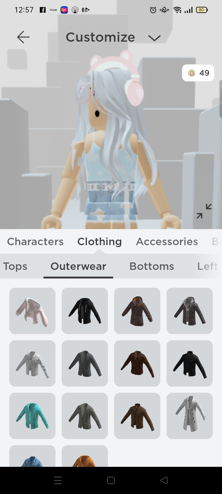 2014 FEMALE ROBLOX ACCOUNT - OVER 10 0FFSALES & 80 ROBUX. MESSAGE