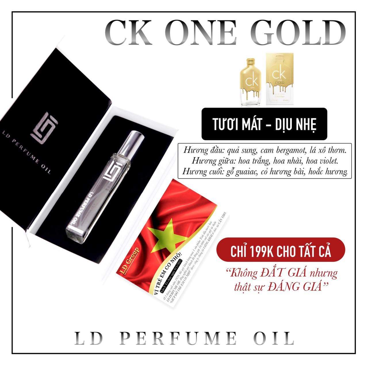 NƯỚC HOA PHÁP LD PERFUME OIL