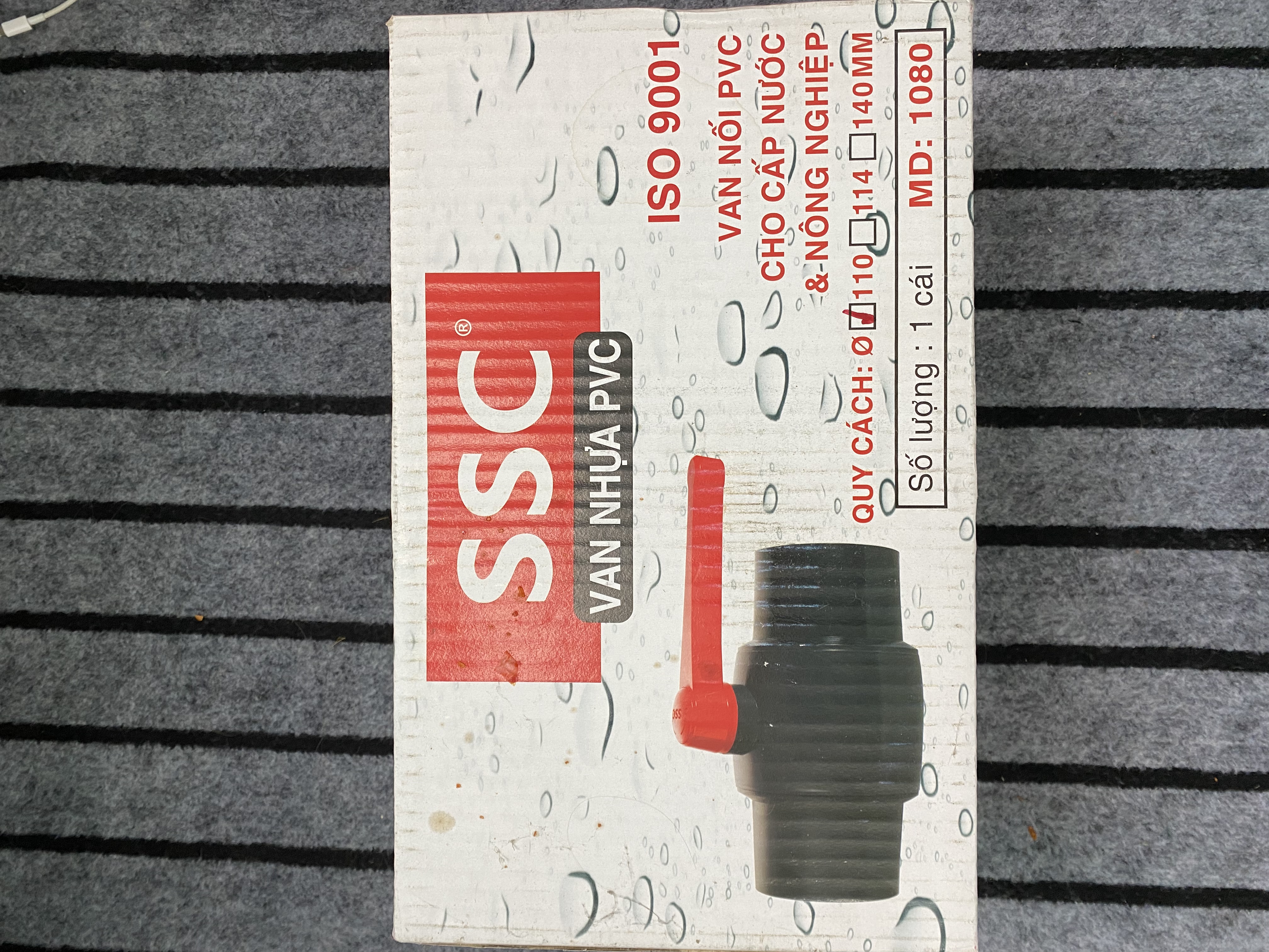 Van nhựa PVC SSC phi 110