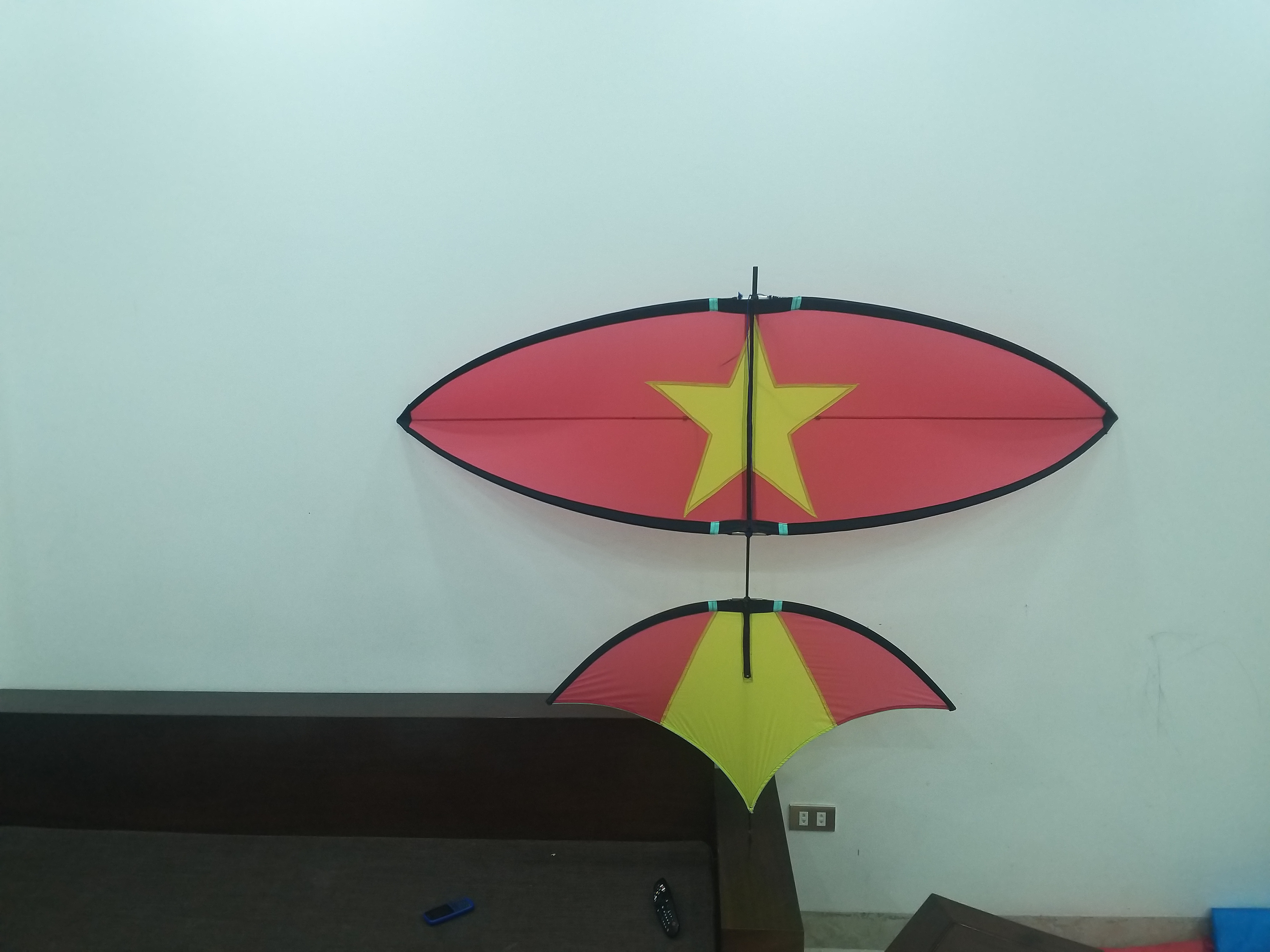 Diều cờ đỏ sao vàng fun cacon 2m